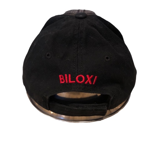 Unisex HardRock Hotel tag Biloxi adjustable cap hat embroidered US flag graphic - Picture 4 of 7